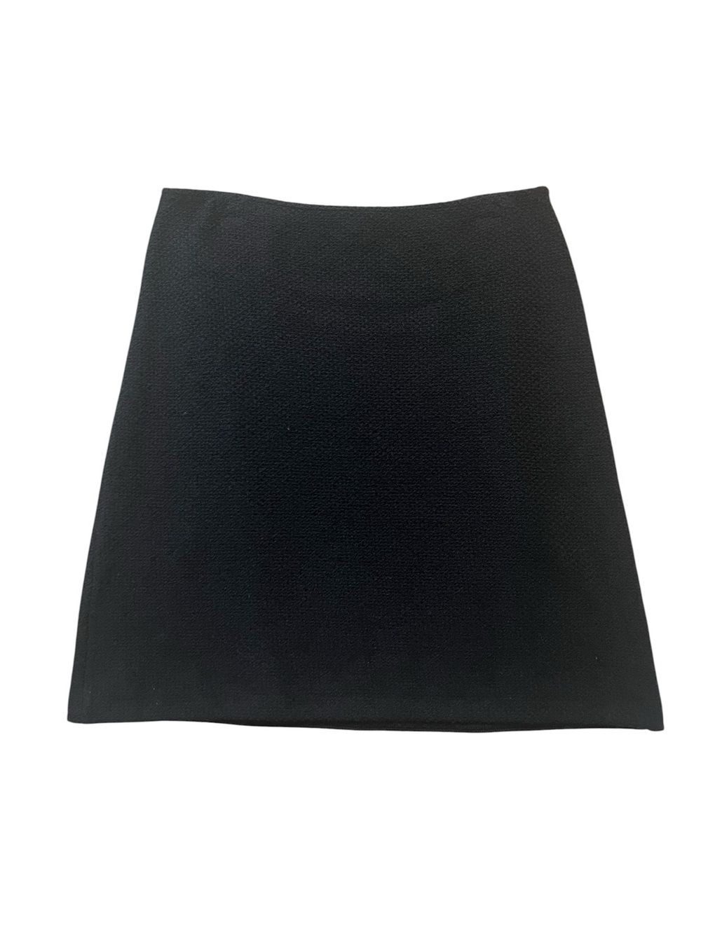 🌺 St. John Sleek Black Mini Skirt